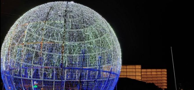 Luna llena: foto en Donostia-San Sebastián