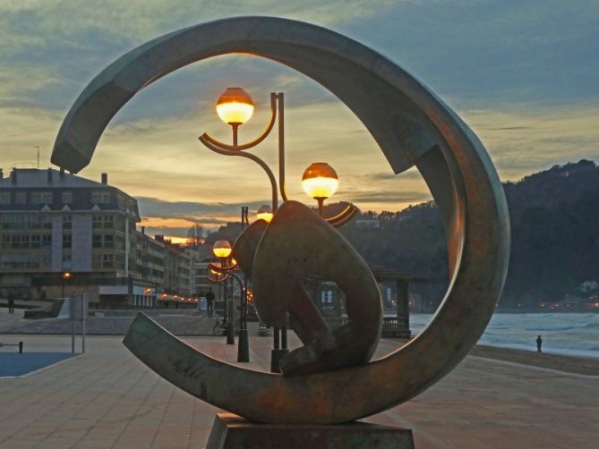 Malecón : foto en Zarautz