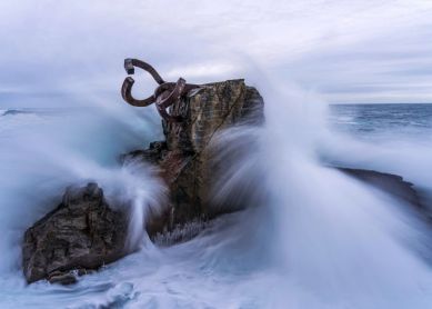 MAREJADA EN EL PEINE