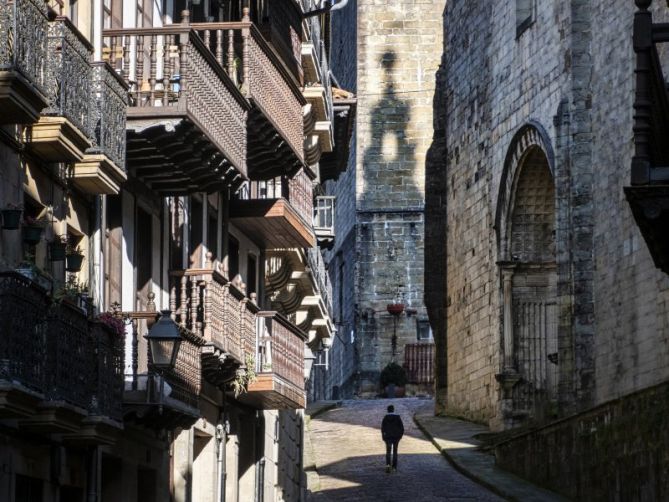Nagusi Kalea: foto en Hondarribia