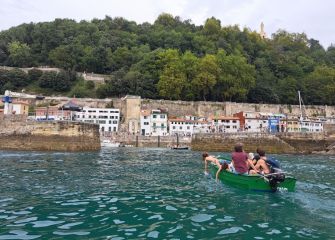 Navegando por la bahía