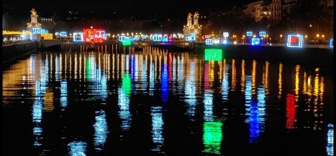 Nocturno del agua: foto en Donostia-San Sebastián