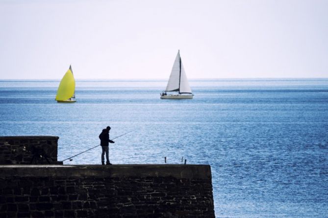PESCANDO: foto en Mutriku