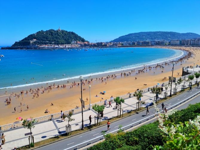 Postal: foto en Donostia-San Sebastián
