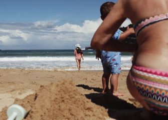 primeros días de playa