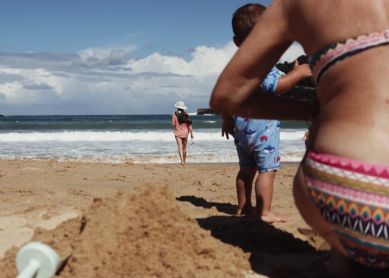 primeros días de playa