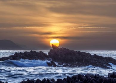 PUESTA DE SOL EN ITZURUN