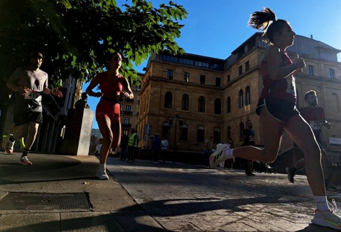 Temporada de carreras: foto en Donostia-San Sebastián