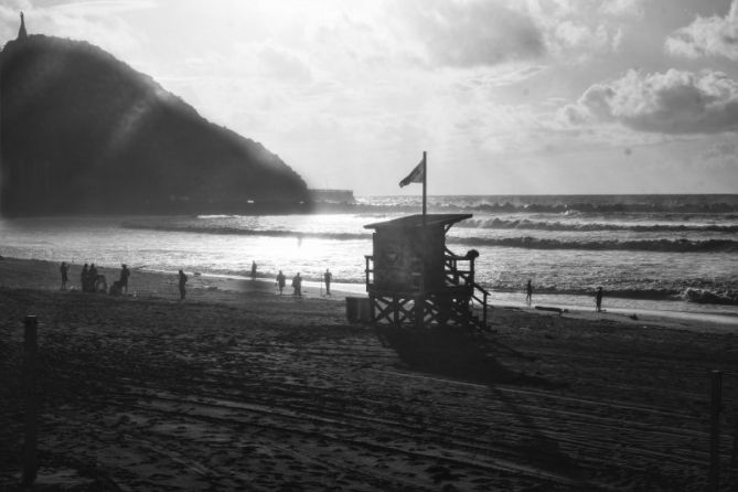 Vigilantes de la playa Zurriola: foto en Donostia-San Sebastián