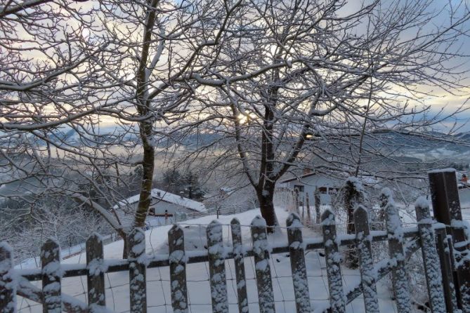 Cuando cae la nieve.